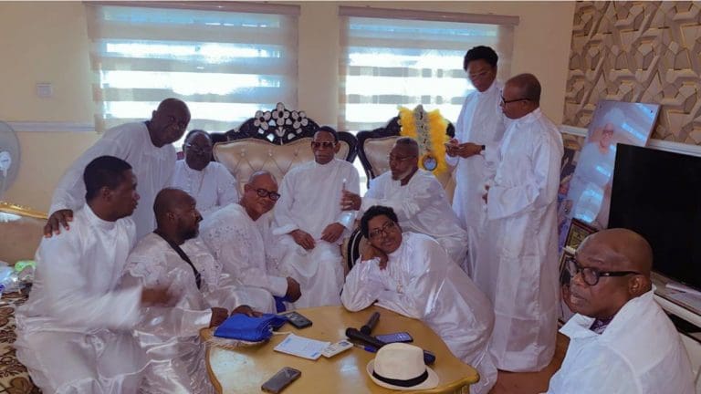 CCC Nigeria Diocese; Representatives Paid Visit To The Pastor