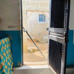 cross at the entrance