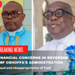 Rev. EMF Oshoffa's administration.