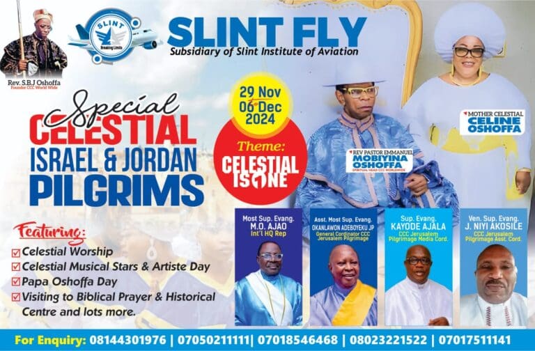 Pilgrimage to Israel.