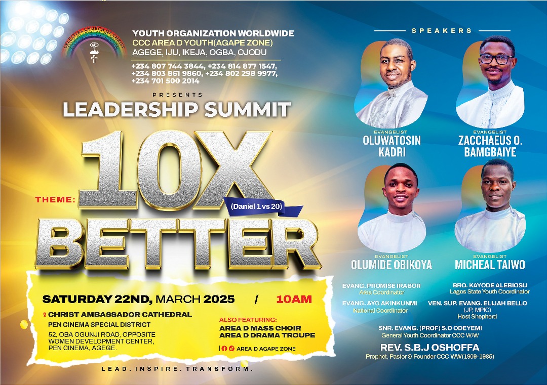 C.C.C Area D Leadership Summit