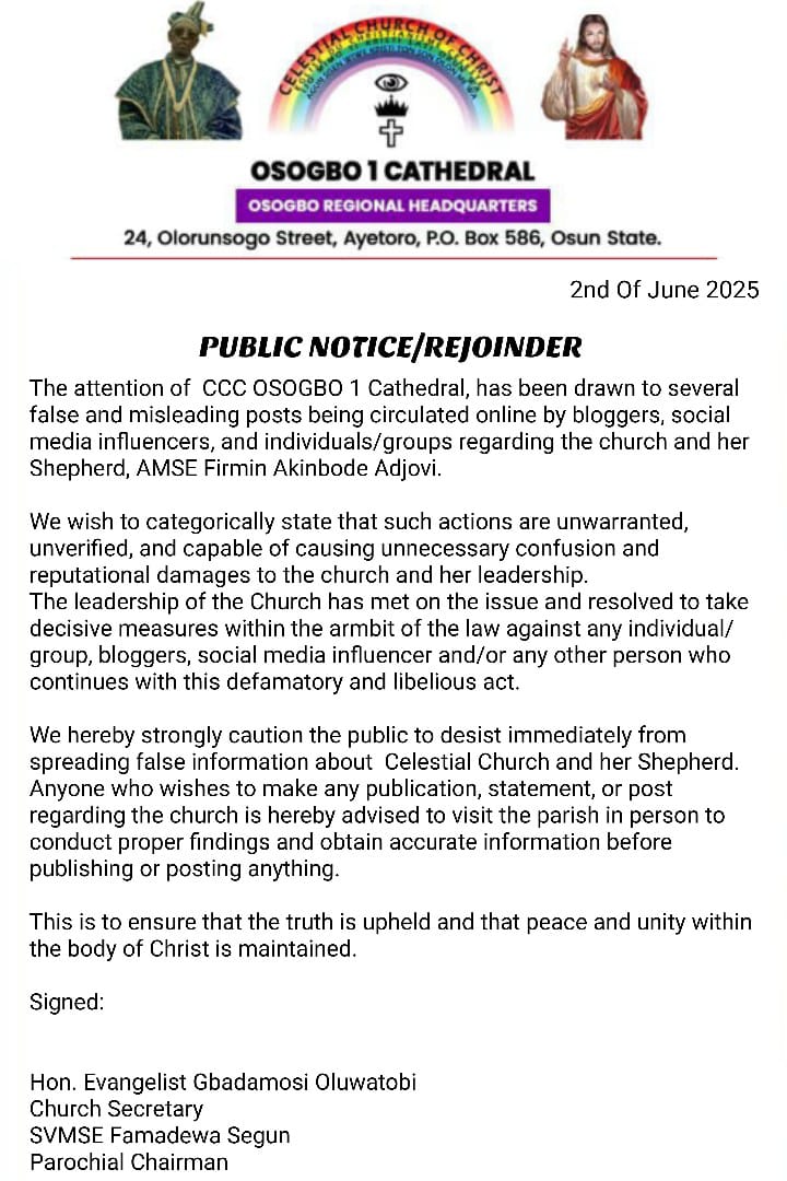 CCC Osogbo 1 Cathedral